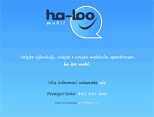 Tablet Screenshot of posta.cz