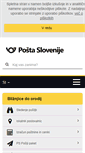 Mobile Screenshot of posta.si